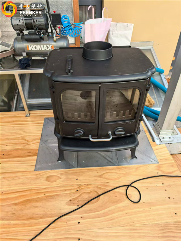 北京陽光房丹麥Morso 2110鑄鐵火爐安裝.jpg